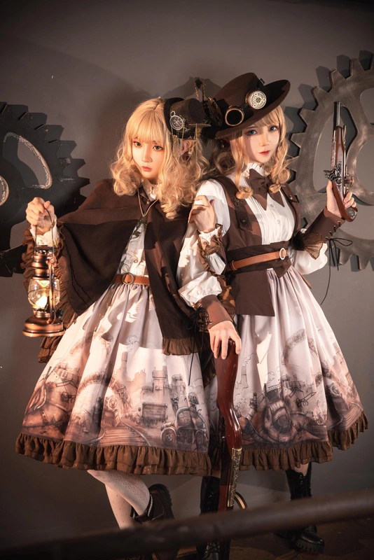 LOLITAS装扮蒸汽朋克 BCY LOLITA穿搭出镜:楚楚子➕鹤祈 - 楚楚子w