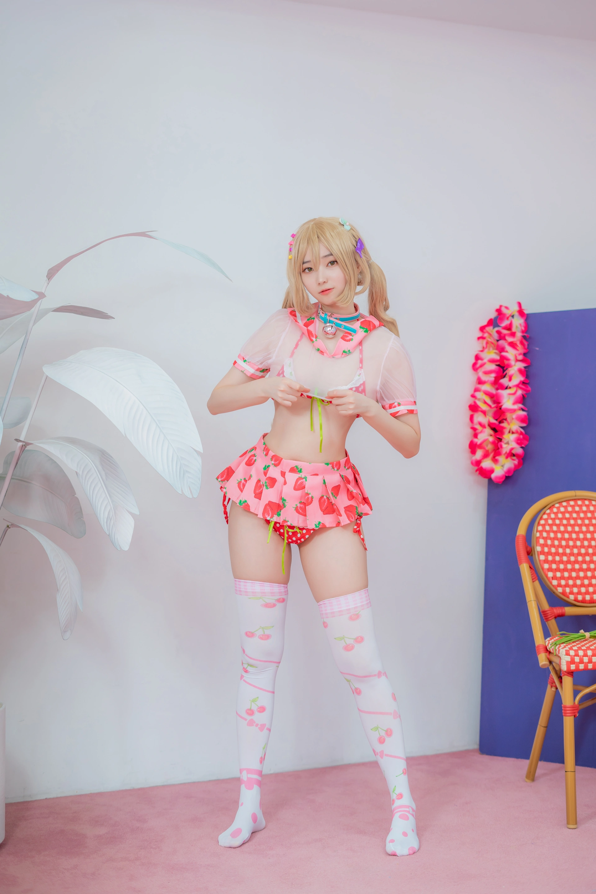 Bambi(밤비) - NO.60 [CREAMSODA] Over knee socks 2