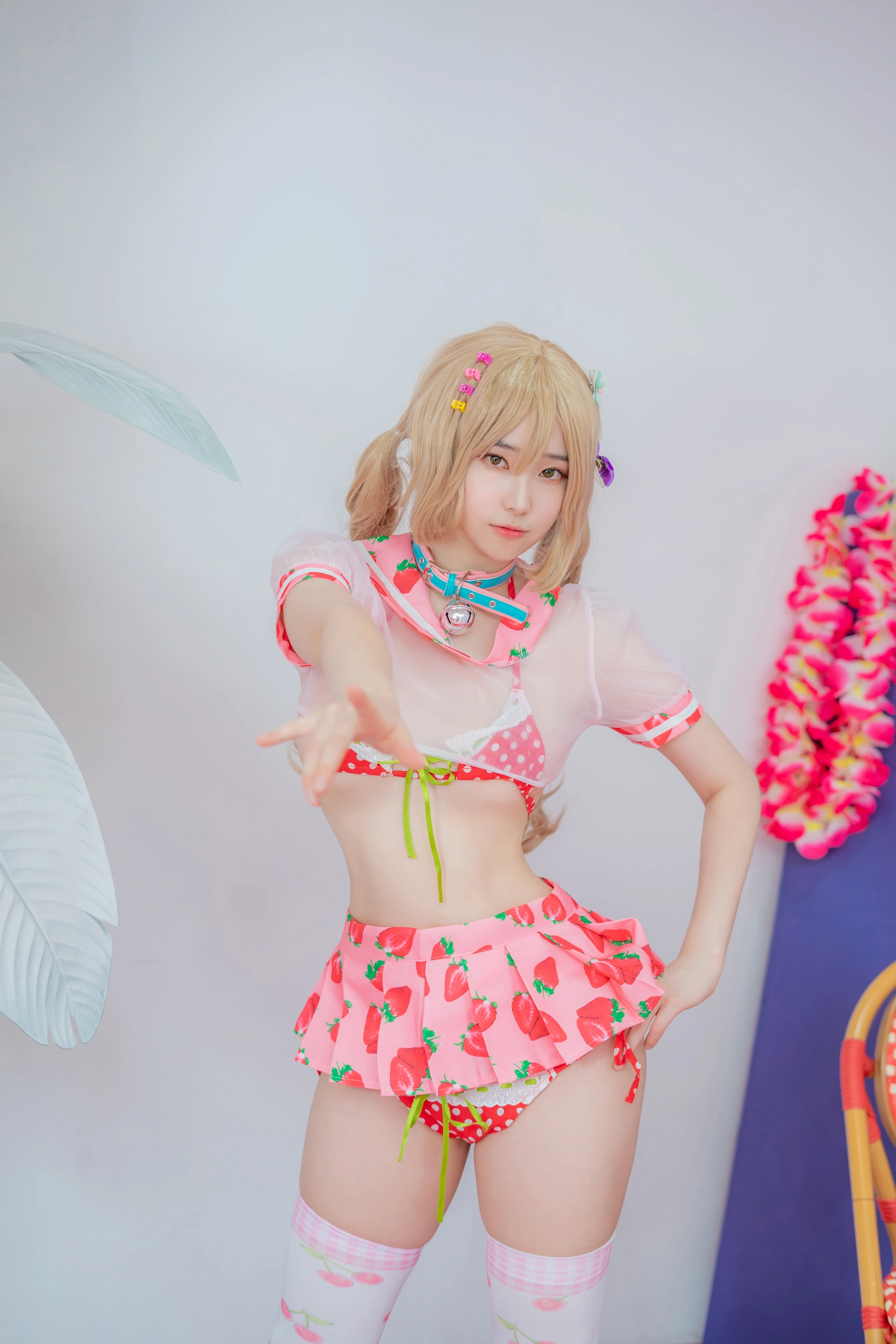 Bambi(밤비) - NO.60 [CREAMSODA] Over knee socks 3
